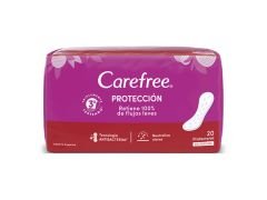 PROTECTOR FEMENINO CAREFREE PROTECCION 20 UN
