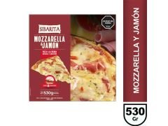 PIZZA SIBARITA MOZZARELLA Y JAMON 530 GR