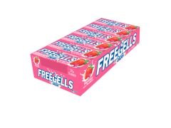 PASTILLAS FREEGELLS FRUTILLA CREMA 12 UN