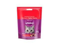 ALIMENTO PARA GATOS WHISKAS SNACK CARNE 40 GR