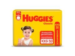 PAÑALES HUGGIES CLASSIC AHORRAPACK XXG 50 UN