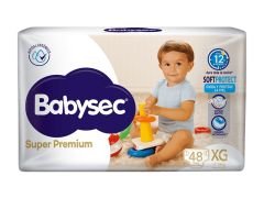 PAÑAL BABYSEC SUPERPACK PREMIUM XG 48 UN