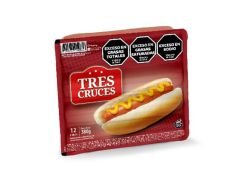 SALCHICHAS TRES CRUCES 12 UN