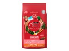 ALIMENTO PARA ANIMALES PURINA ONE ADULTOS CORDERO 6 KG
