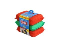 ESPONJA TASK SPUNITA METALIZADA 3 UN