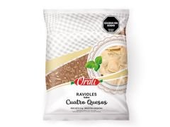 RAVIOLES ORALI 4 QUESOS 1 KG