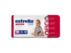 PAÑAL ESTRELLA PREMIUM HIPER PACK G 40 UN