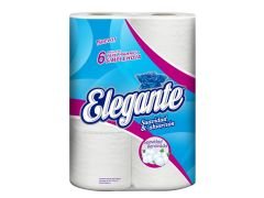 PAPEL HIGIENICO ELEGANTE PREMIUM SIMPLE HOJA 6X30 MT