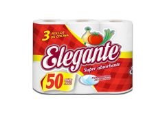 ROLLO DE COCINA ELEGANTE PREMIUM 3X50 UN