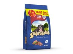 ALIMENTO PARA PERROS SABROSITOS ADULTOS MIX 14 KG + 1