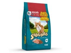 ALIMENTO PARA GATOS SABROSITOS PESCADO 10 KG + 1