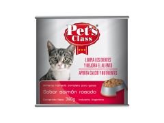 ALIENTO PARA GATOS PETS CLASS LATA SALMON 340 GR