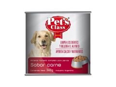 ALIMENTO PARA PERROS PETS CLASS LATA CARNE 340 GR
