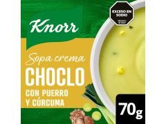 SOPA KNORR CREMA CHOCLO CON PUERRO Y CURCUMA X 70 GR