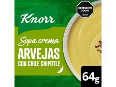 SOPA KNORR CREMA ARVEJAS CON CHILE CHIPOTLE 64 GR
