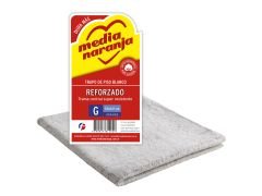 PAÑO MEDIA NARANJA BLANCO REFORZADO GRANDE 58X60 CM