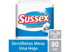 SERVILLETA SUSSEX PREMIUM 80 UN
