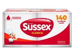 SERVILLETA SUSSEX ULTRA MAX 140 UN