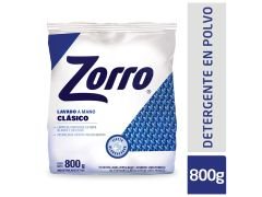 JABON EN POLVO ZORRO REGULAR CLASICO 800 GR