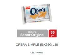GALLETITAS OPERA 4X55 GR