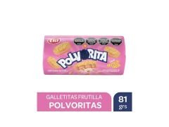 GALLETITAS POLVORITA VAINILLA FRUTILLA 80 GR