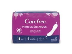 PROTECTORES FEMENINOS CAREFREE LARGOS 20 UN