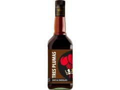 LICOR TRES PLUMAS CAFE CHOCOLATE 750 CC