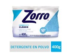 JABON EN POLVO ZORRO MATIC CLASICO 400 GR