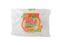 ESPONJA SED METAL DORADA 2 UN