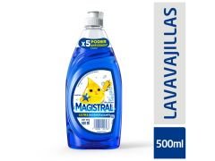 DETERGENTE MAGISTRAL MARINA AZUL 500 ML