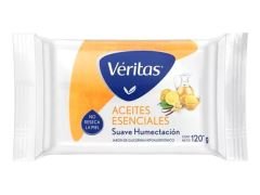 JABON DE TOCADOR VERITAS ACEITES ESENCIALES 120 GR