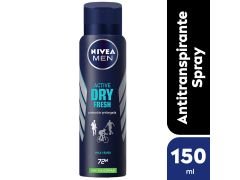 ANTITRANSPIRANTE MASCULINO NIVEA DRY MEN 150 ML