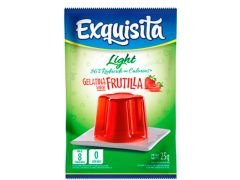 GELATINA EXQUISITA FRUTILLA LIGHT 25 GR