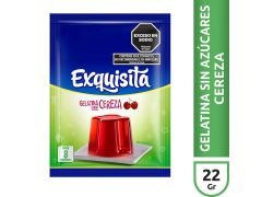 GELATINA EXQUISITA CEREZA LIGHT 22 GR