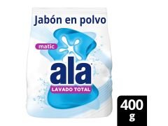 JABON EN POLVO ALA MATIC 400 GR