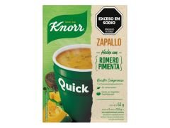 SOPA KNORR QUICK ZAPALLO 85 GR