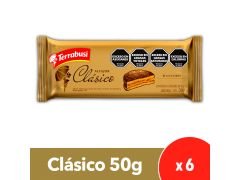 ALFAJOR TERRABUSI CHOCOLATE 6X50 gr