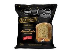 PAN DULCE GEORGALOS CON CAPA ALMENDRADA 600 GR