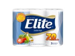 ROLLO DE COCINA ELITE ULTRA ABSORBENTE 3X60 UN